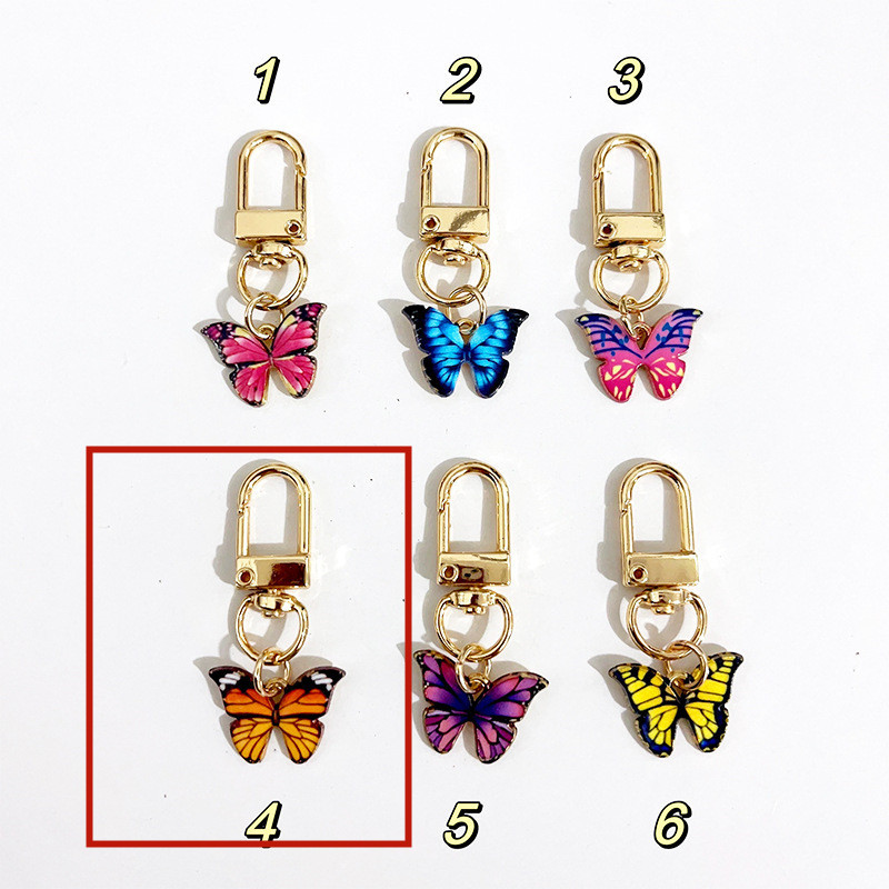 Creative Mini Small Butterfly Keychain Pendant - Image 4