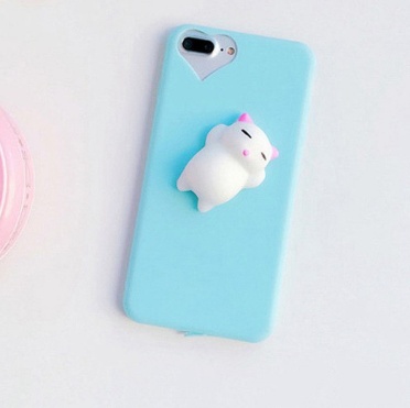 Lovely Cartoon Soft Cat Phone Case - Image 10