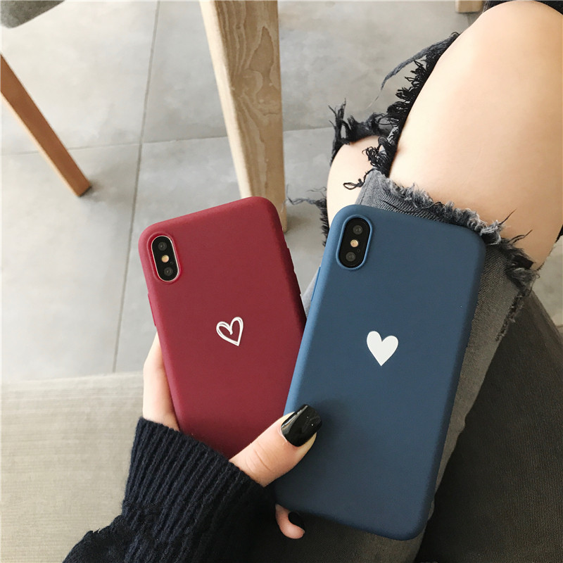 Heart Shaped Painted Love Phone Case - Image 5