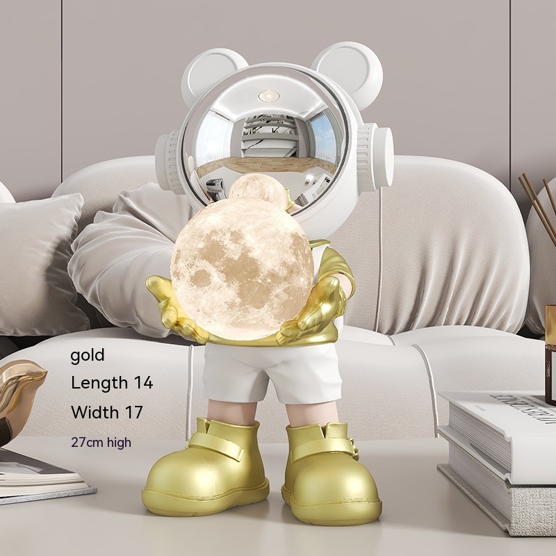 Desktop Space Bear Decoration Moon Night Light - Image 7
