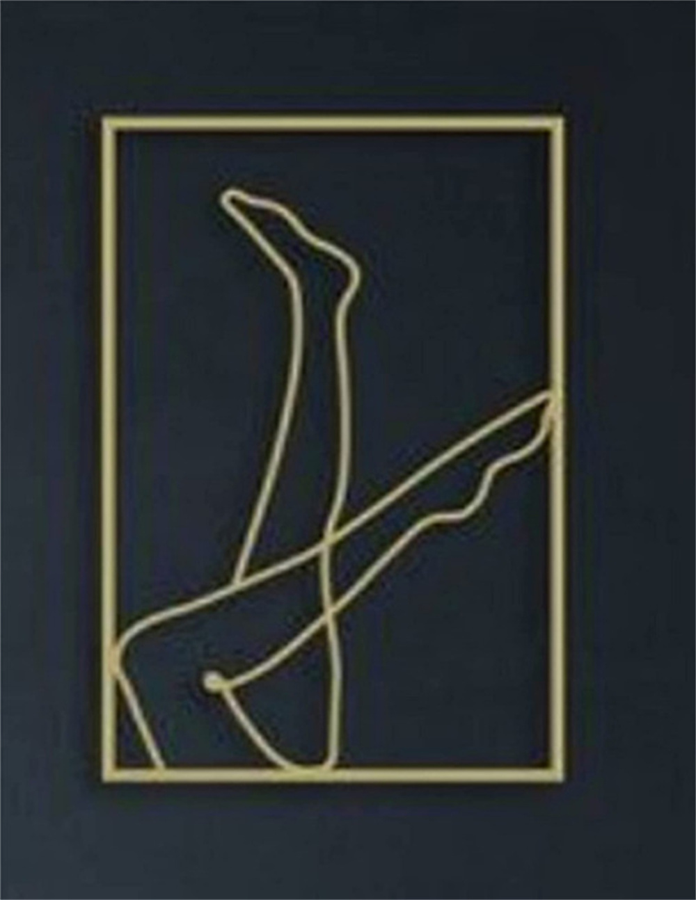 Female Line Art Acrylic Wall Decoration - Image 5
