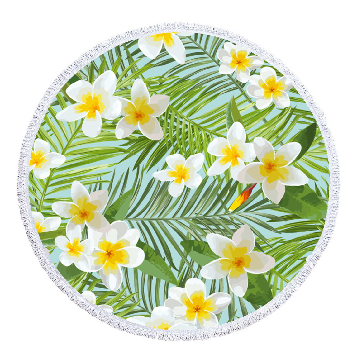 Microfiber Little Floral Daisy Beach Towel