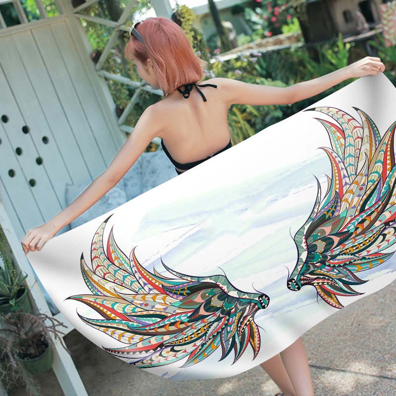 Rectangular Digital Printing Beach Towel
