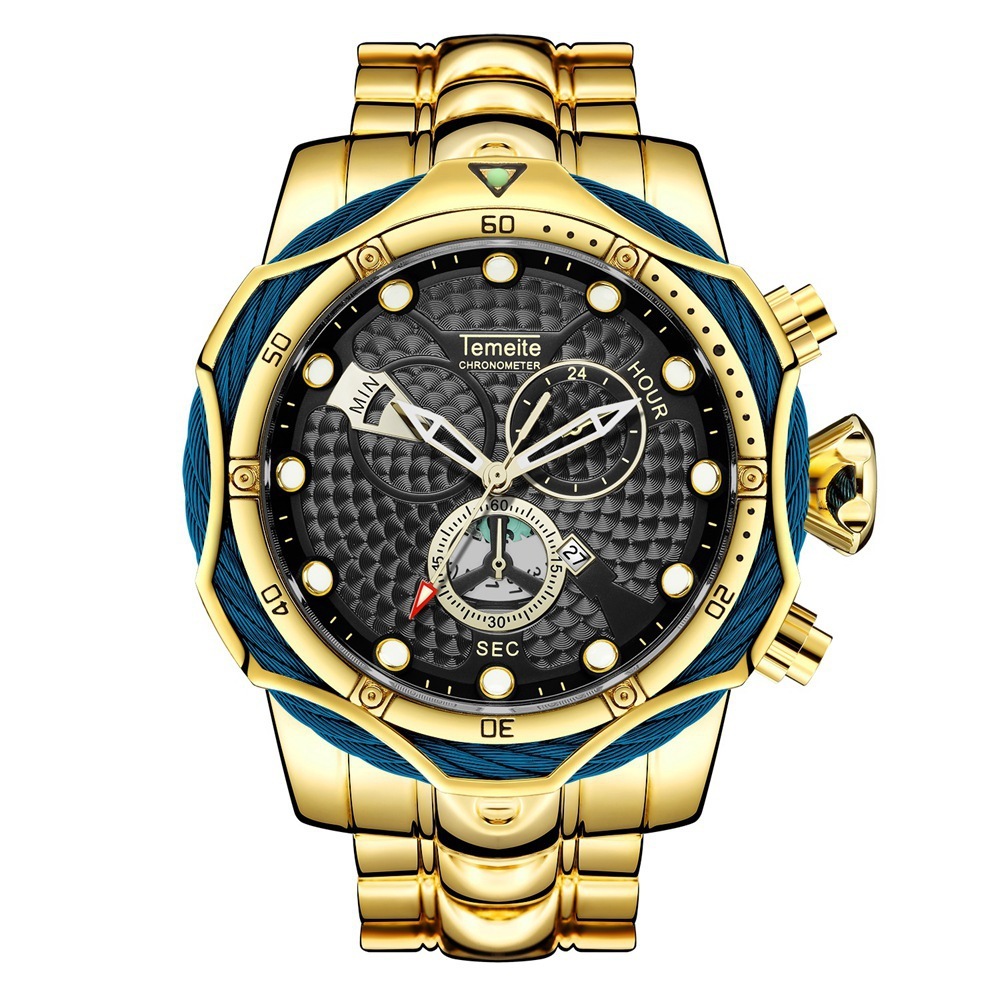 Hot Steel Band Quartz Watch - Image 2