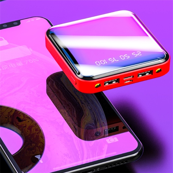 Portable Mirror Digital Display Power Bank - Image 7