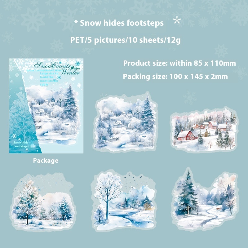 Landscape Journal Decorative Sticker Pack - Image 6