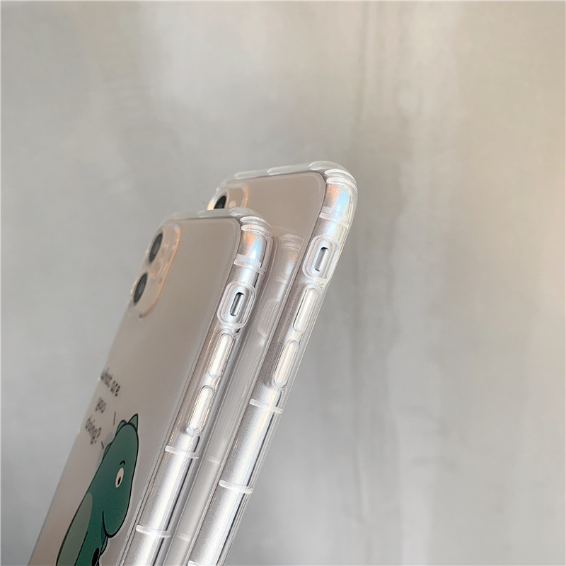 Simple Transparent Airbag Anti-fall Phone Case - Image 4