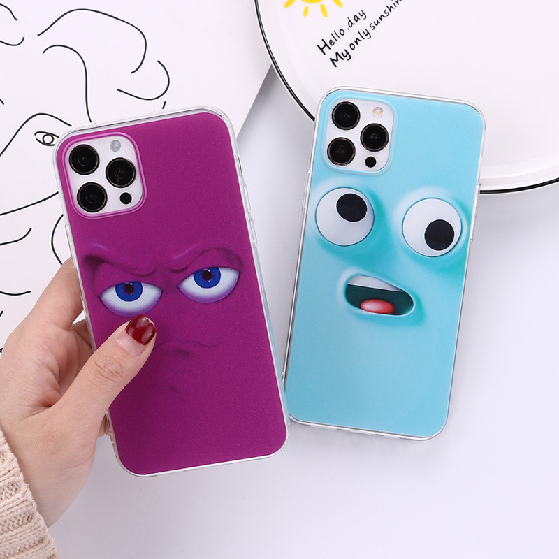 Painted Funny Emoji Phone Case - Image 7