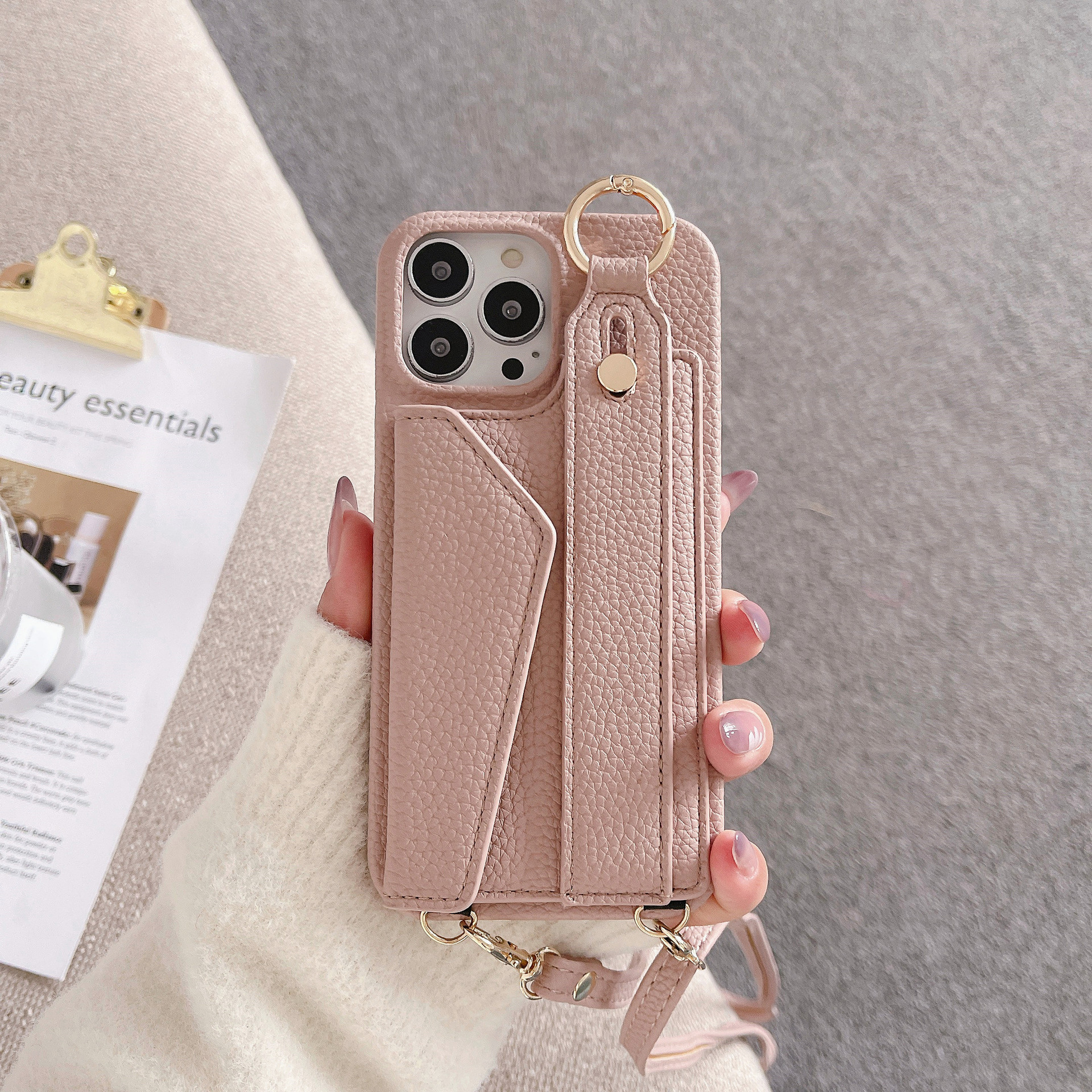 Simple Back Strap Phone Case Protector - Image 2