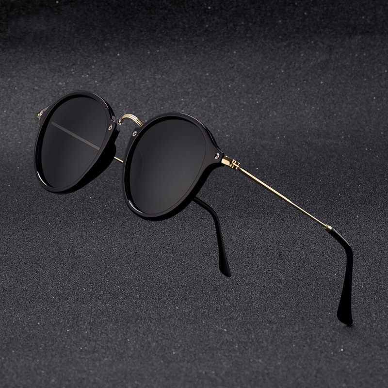 Round Metal Sunglasses - Image 5