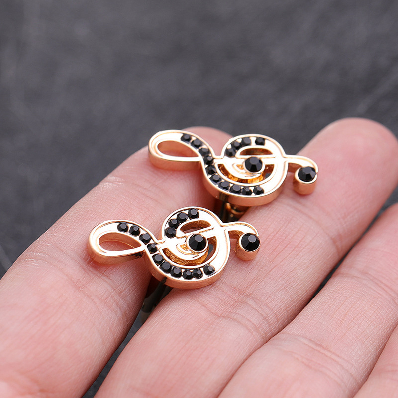 Creative Fantastic Note Shirt Cufflinks