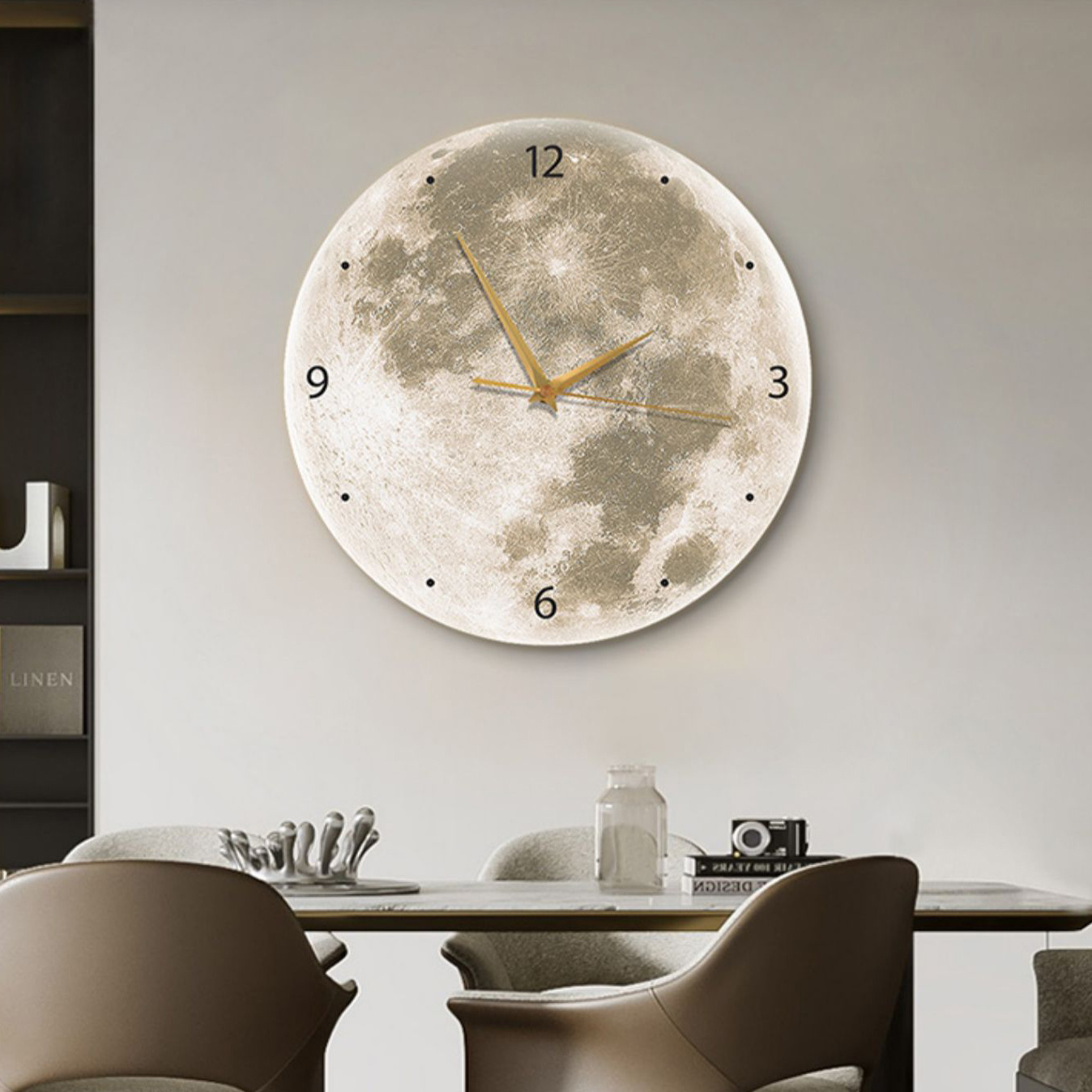 Living Room Moon Clock - Image 7