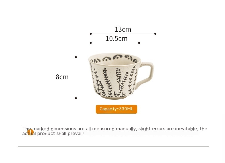 Minimalist Nordic Ceramic Hand-Painted Mugs - Image 10