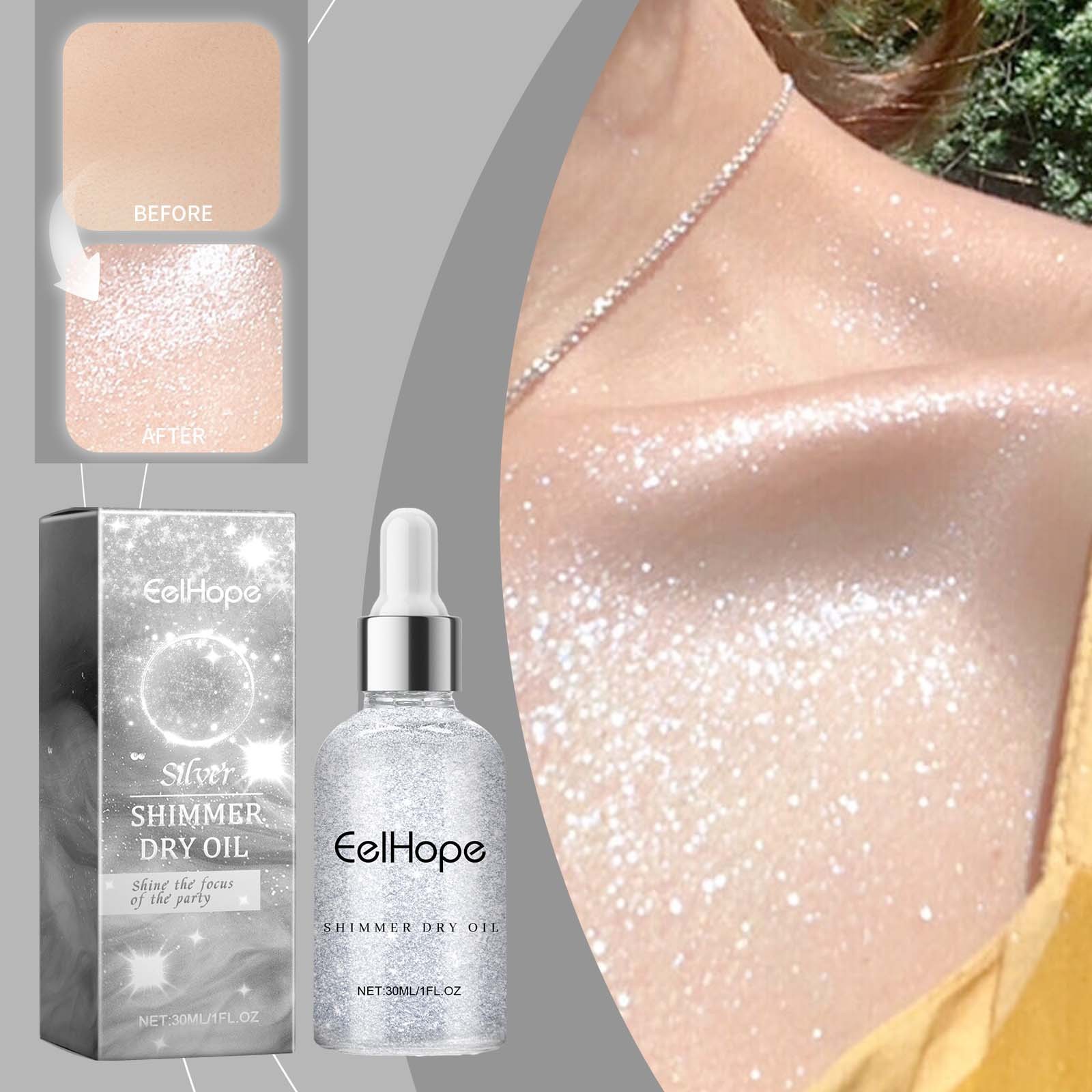 Party Focus Silver Body Oil