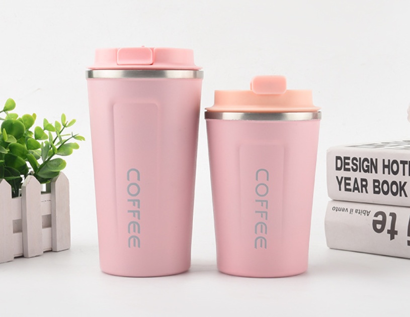 Stainless Steel Thermal Vacuum Coffee Mug - Image 2