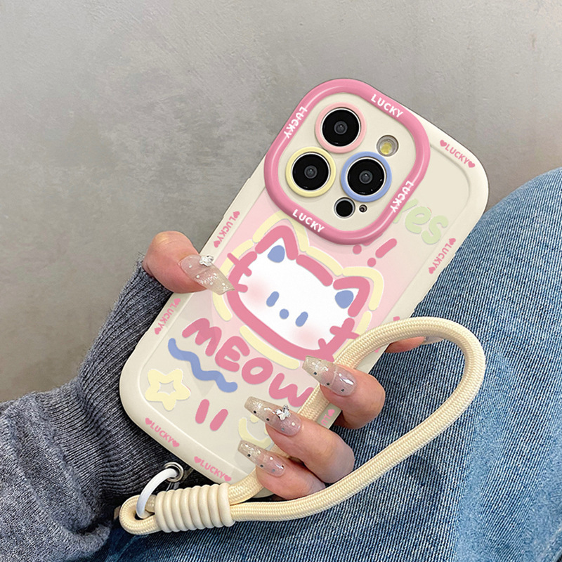 Silicone Meow Cat Phone Case - Image 2