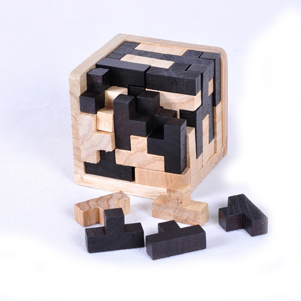 Creative 3D Puzzle Luban Interlocking Wooden Toy