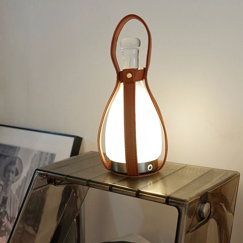 Portable Wine Bottle  Atmosphere Bedside Lamp