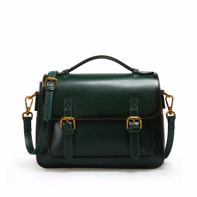 rend Cowhide Messenger Handbag - Image 4
