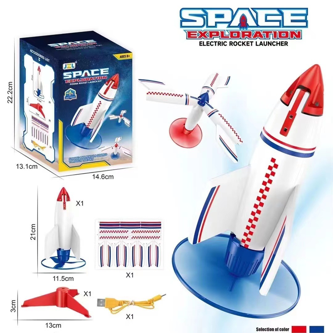 Space Rocket Can Launch Outdoor Toys - Image 3