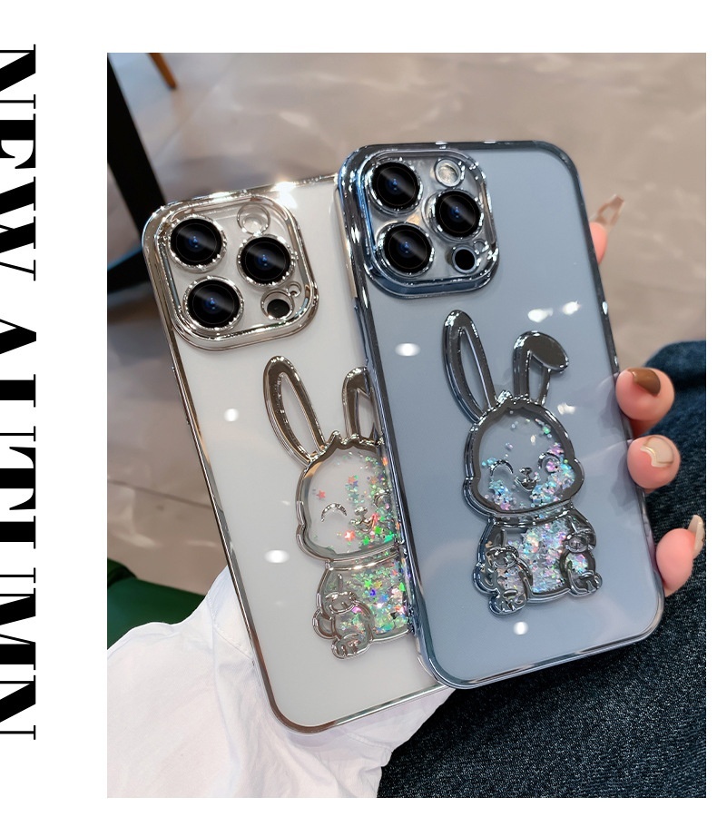 Plastic Electroplating Lens Protector Phone Case - Image 7