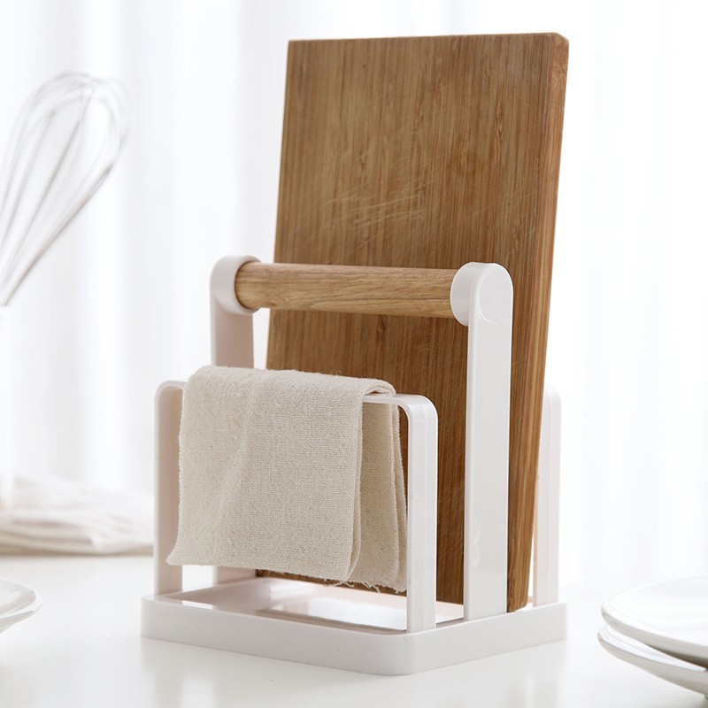 Kitchen Sitting Storage Rack With Cutting Board - Image 2