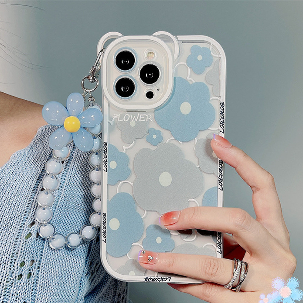 Fashion Floral Bear Phone Case - Image 2
