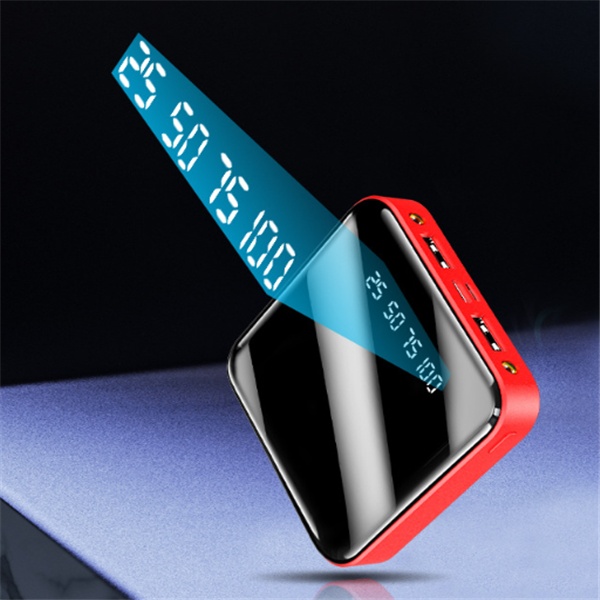 Portable Mirror Digital Display Power Bank - Image 9