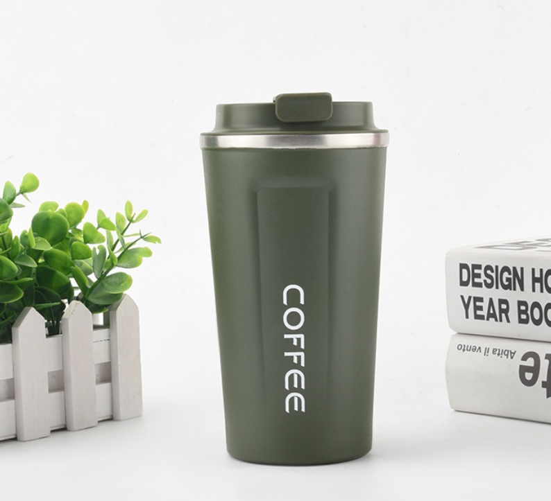 Stainless Steel Thermal Vacuum Coffee Mug - Image 7