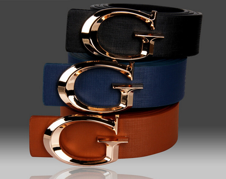 Casual Fashion Jersey Buckle Alloy Belt