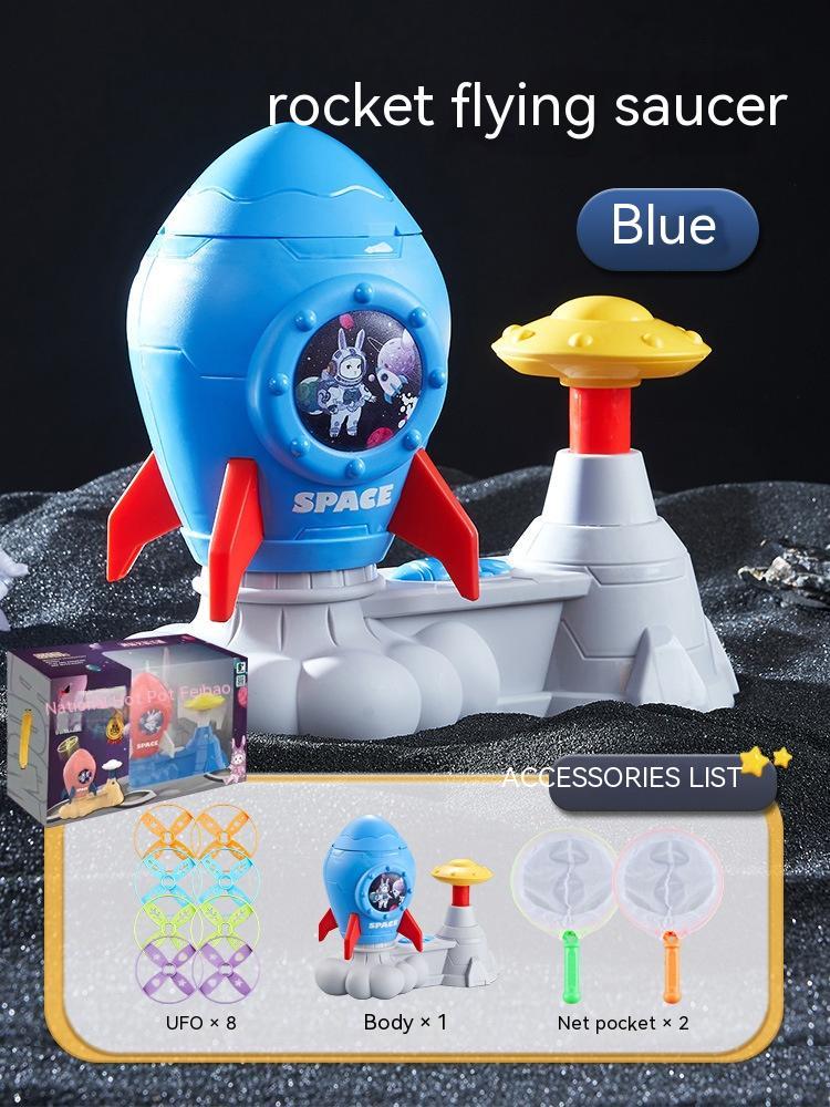 Rocket Foot Flying Saucer Toy - Image 4