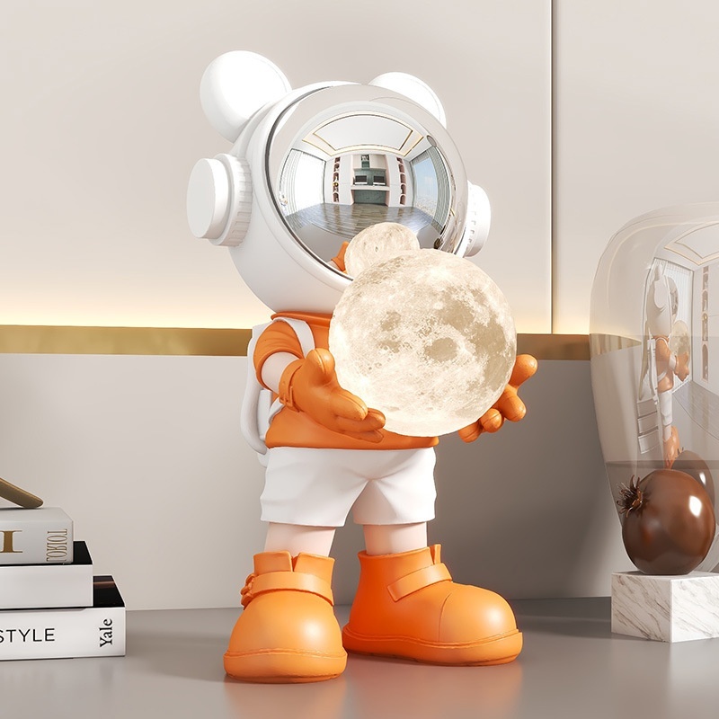Desktop Space Bear Decoration Moon Night Light