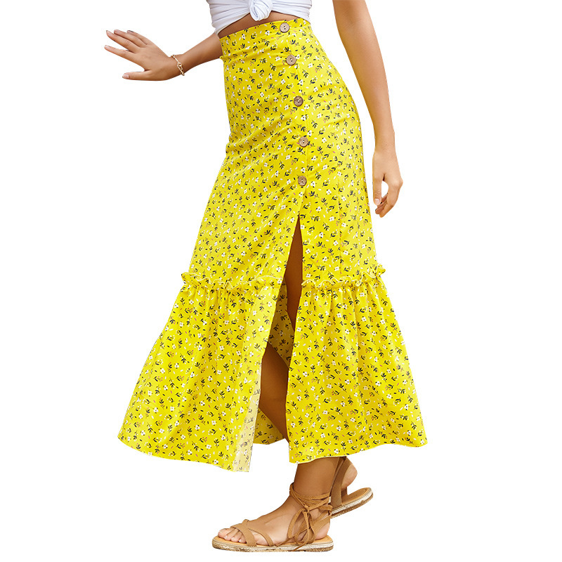 Little Daisy A-line High Waist Skirt - Image 4