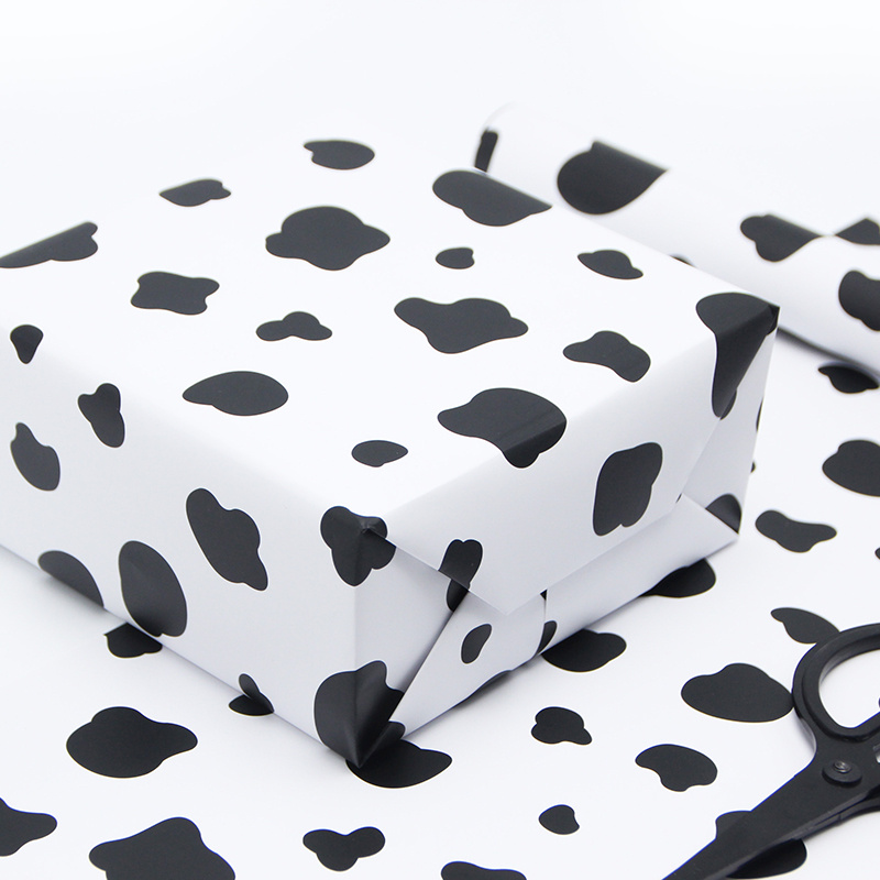 Spotted Cow Gift Box Wrapping Paper - Image 5