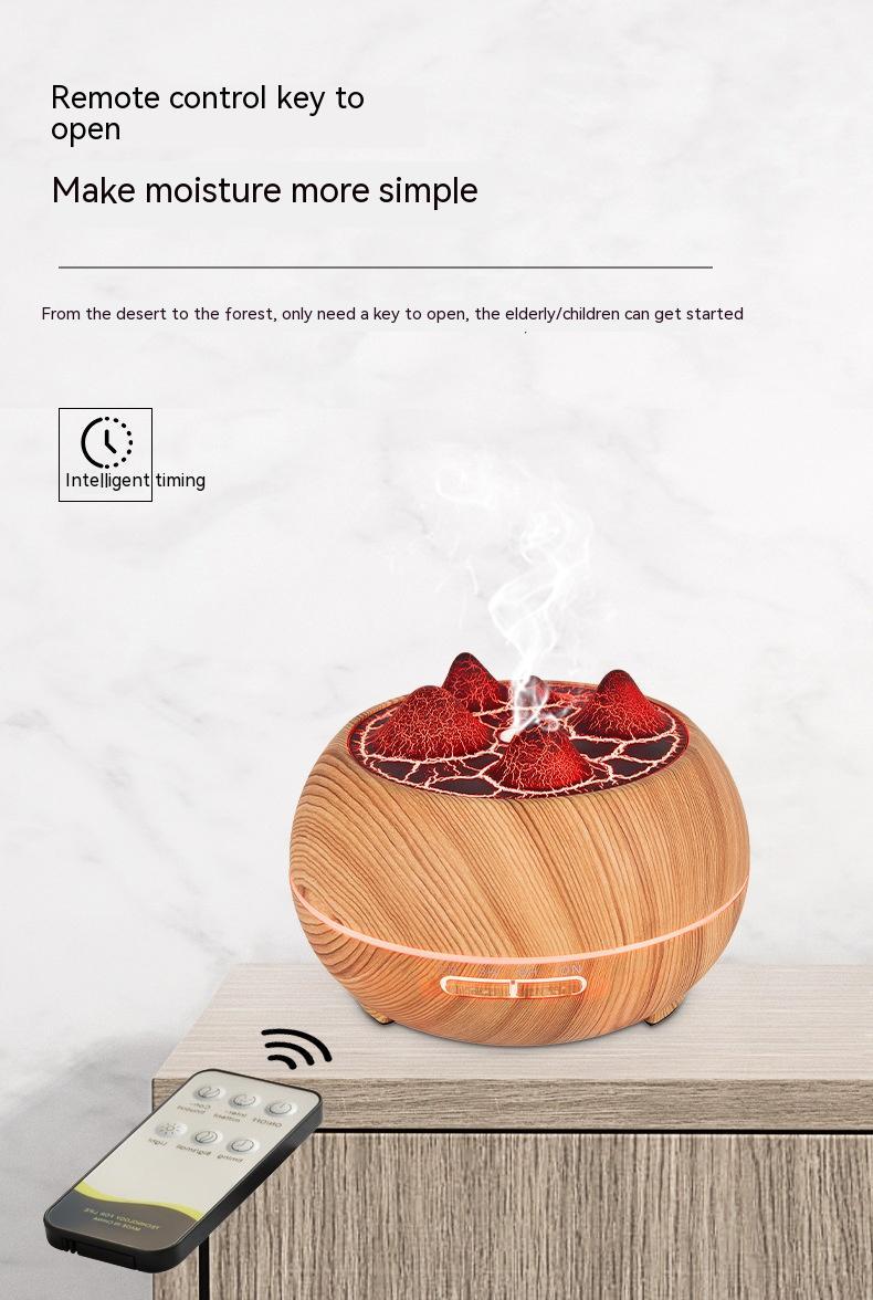 Flame Mountain Wood Grain Humidifier - Image 7