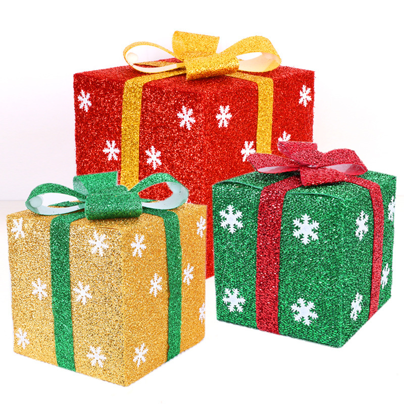 Window Display Snowflake Gift Wrapping Box - Image 6