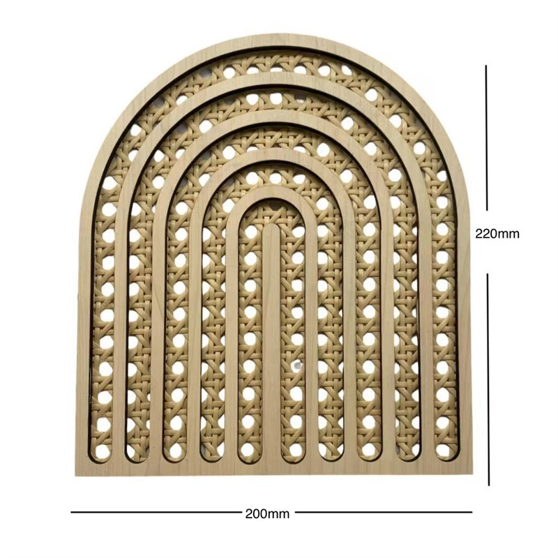 Wooden Rattan Hot Air Balloon Wall Decoration - Image 9
