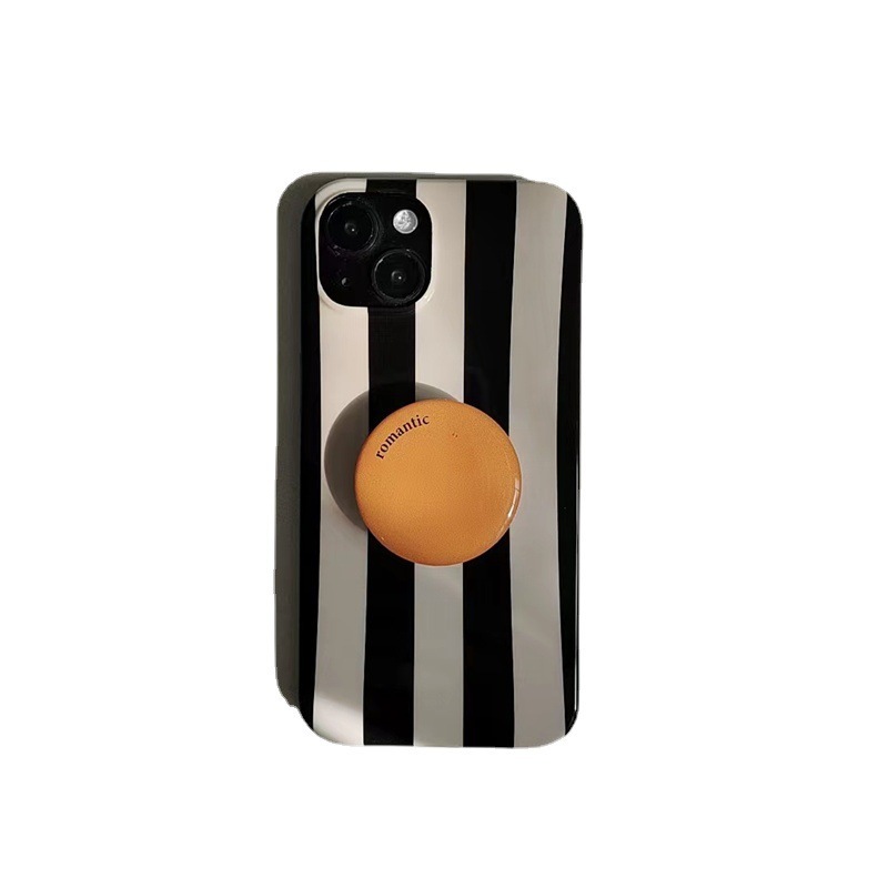 Simple Striped Bracket Phone Case - Image 3