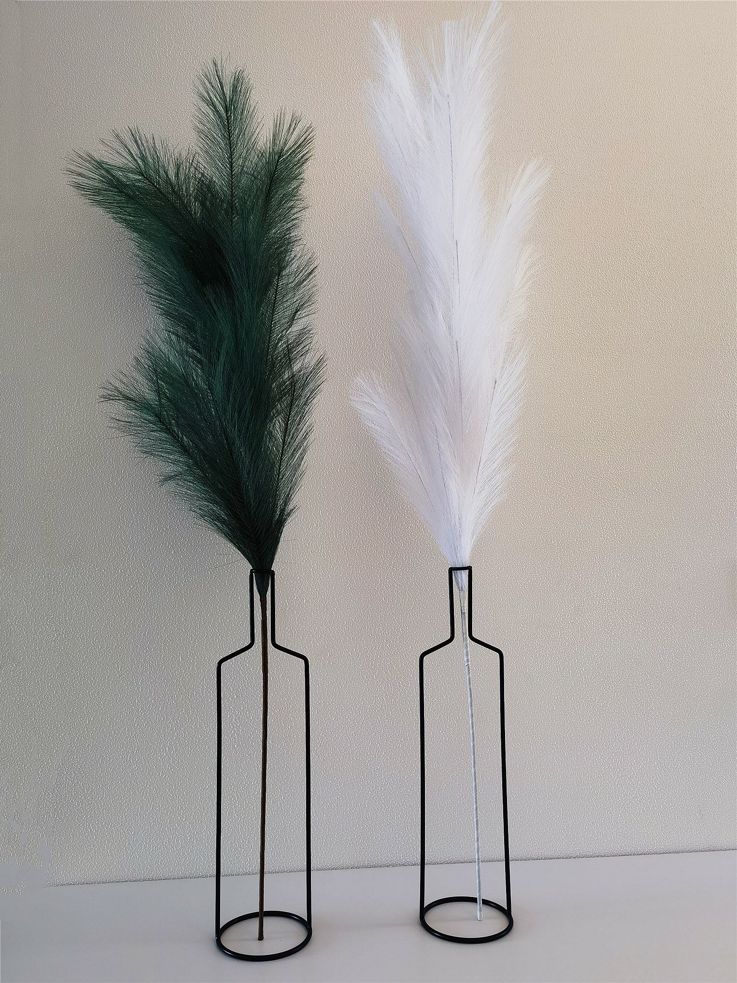 Nordic Large Tall Iron Line Flower Vase - Image 6