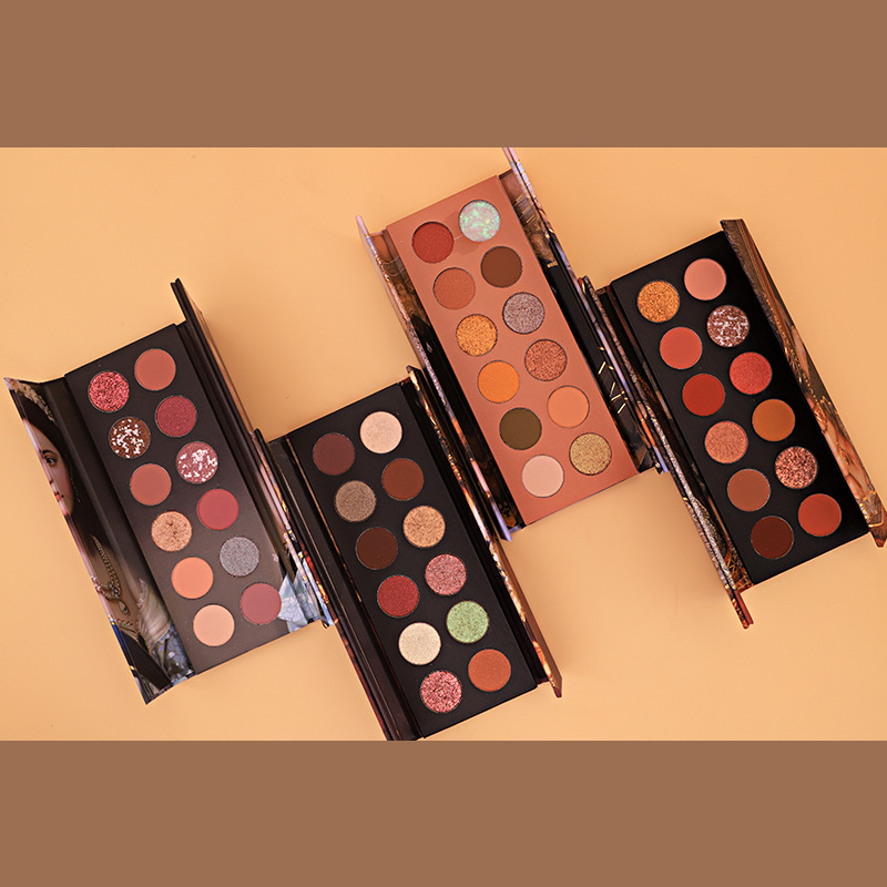Matte Pearlescent Earth Color Eyeshadow - Image 4