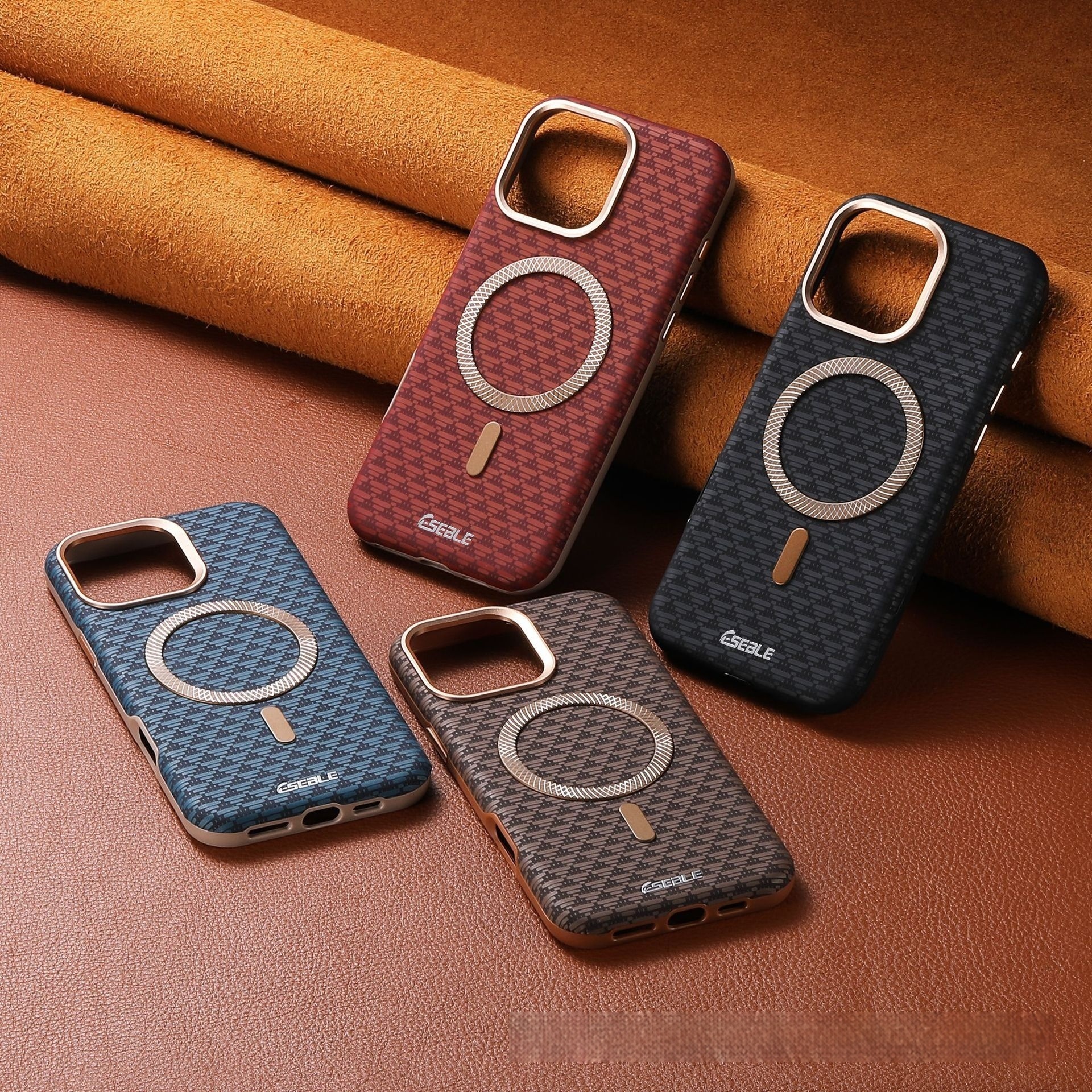 Triangle Shield Magnetic Suction Phone Case