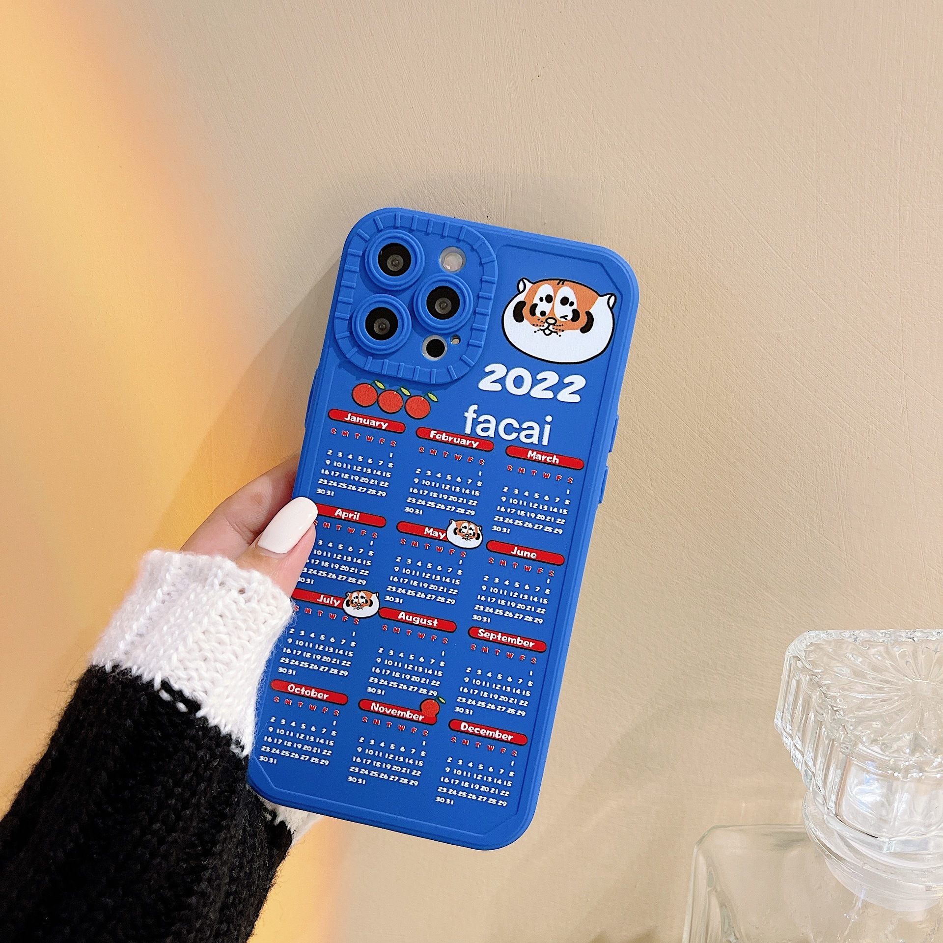 Klein Color Calendar Soft Phone Case - Image 2