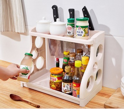 Multilayer Kitchen Storage Shelves - Image 8