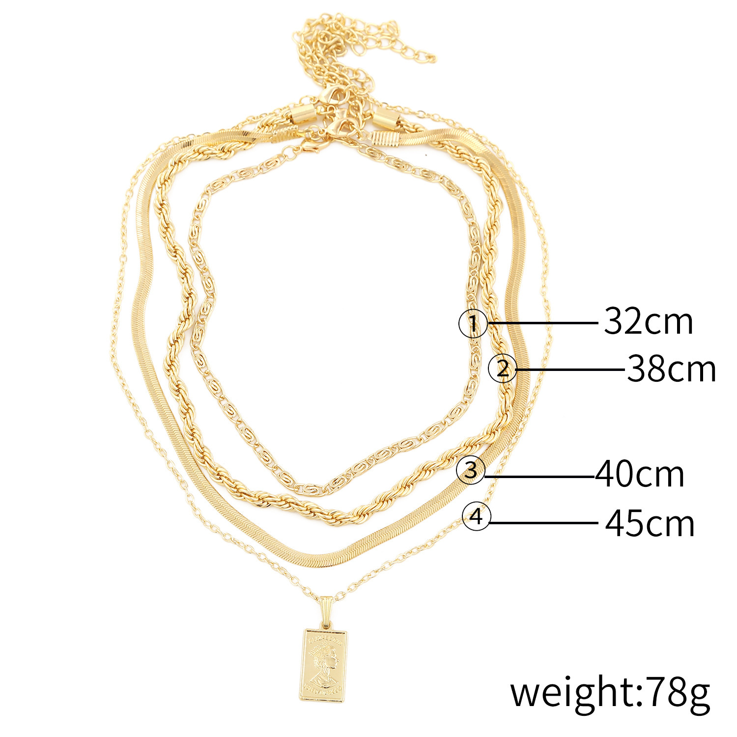 Twist Chain Necklace - Image 7