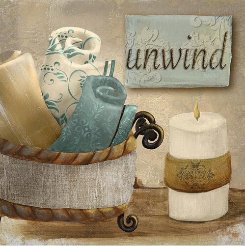 Modern Retro Bathroom Canvas Mural Poster Wall - Image 5