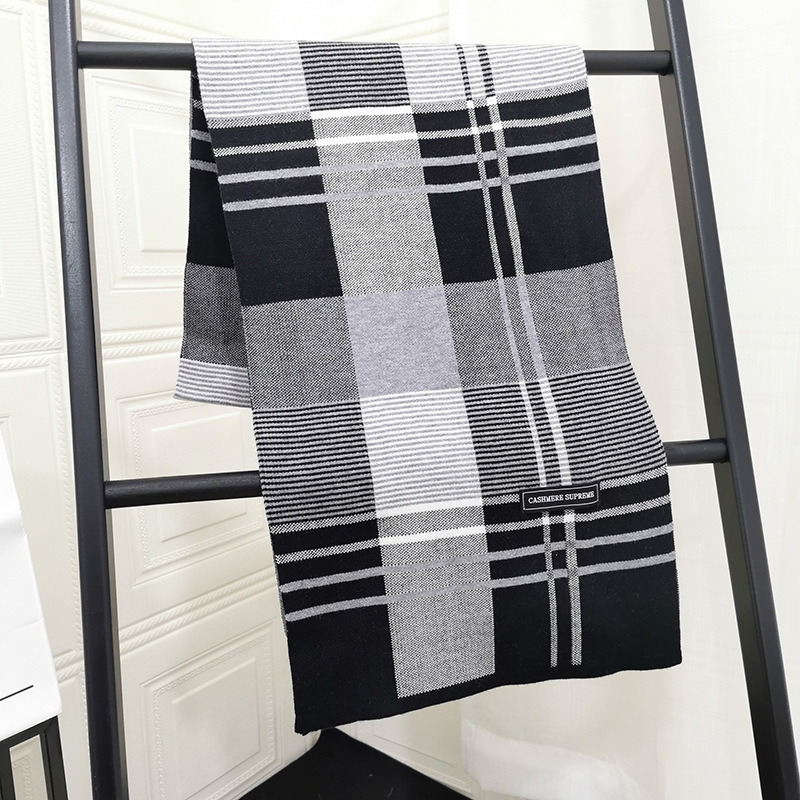 Youth Art Knitted Men Scarf