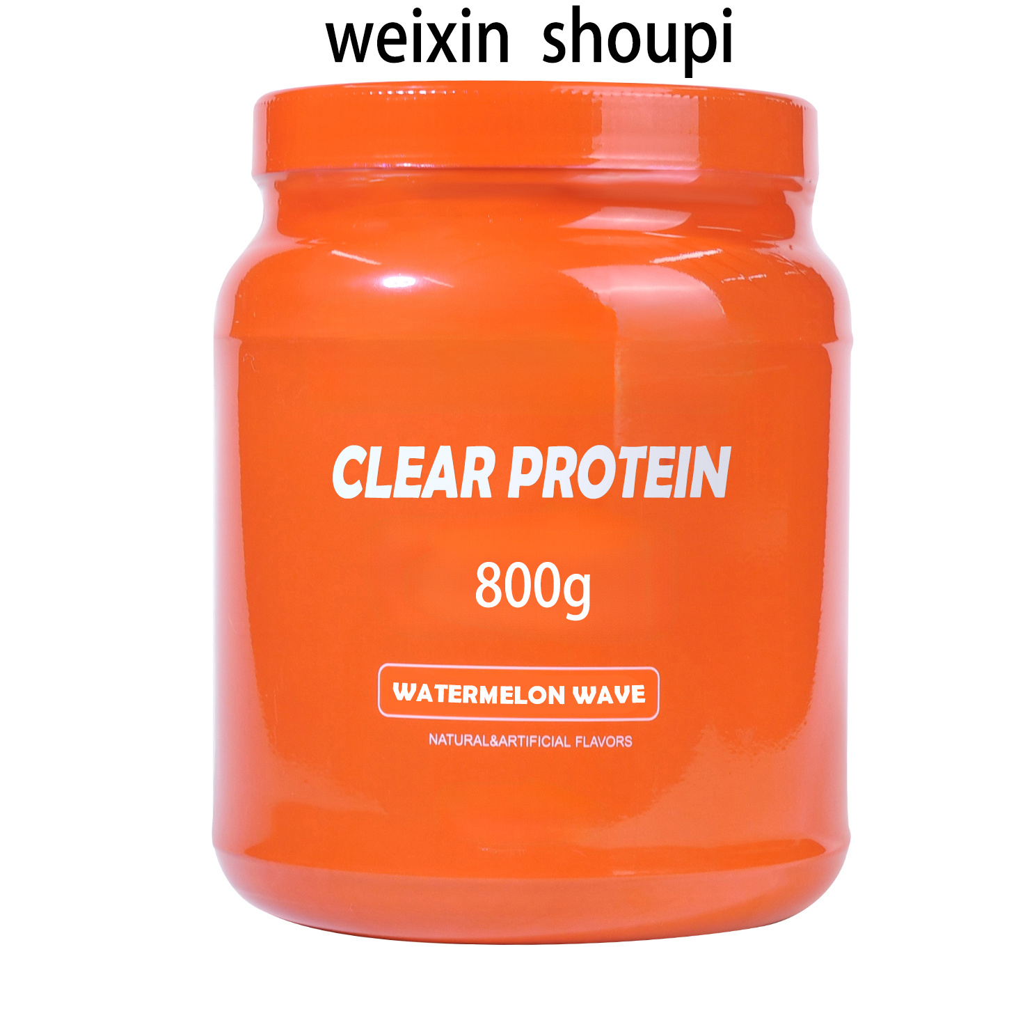 Whey Protein Powder Bottle