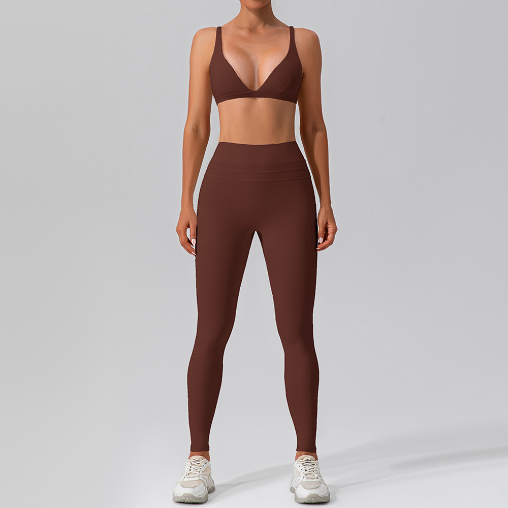 Outer Wear Running Sports Bra Suit - Image 2