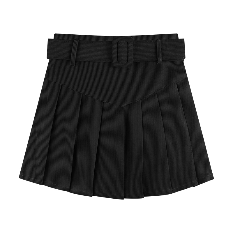 Corduroy A-line Half Skirt - Image 5