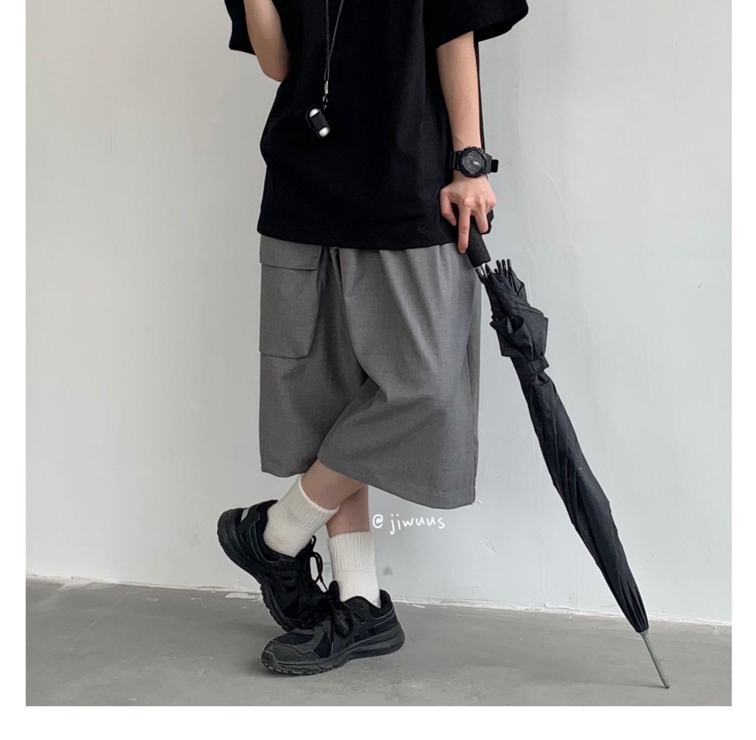 Japanese Retro Simple Casual Shorts - Image 9